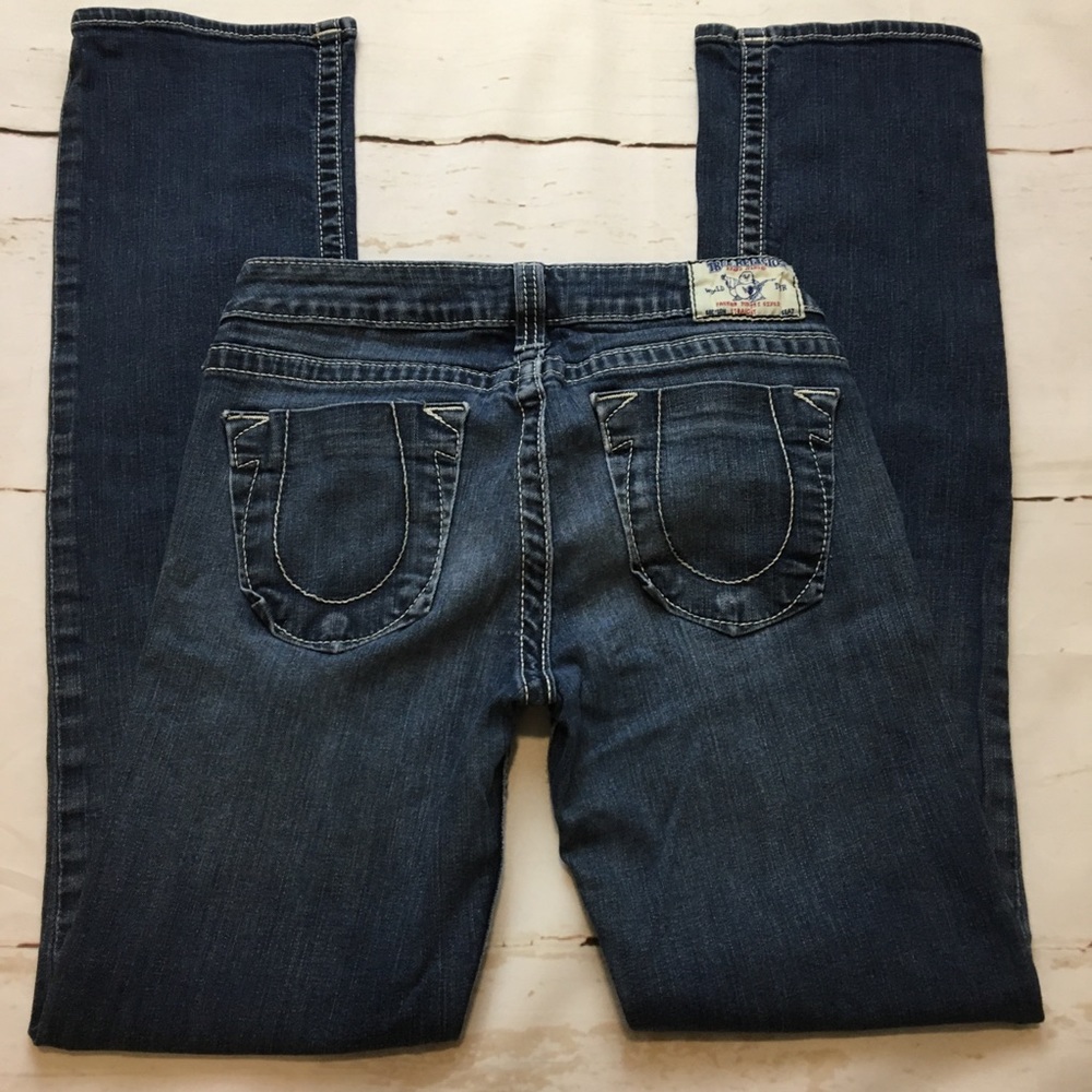 True Religion Straight Denim Jeans